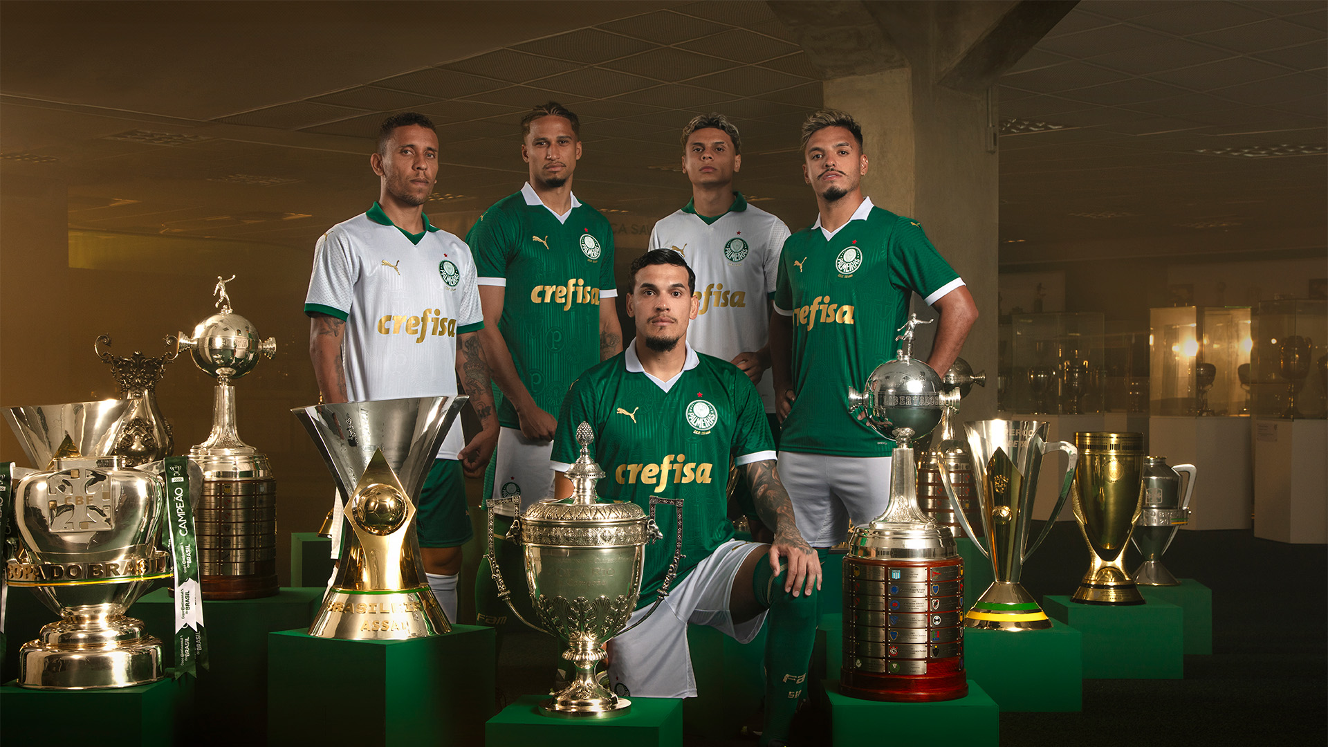 Palmeiras e Puma lançam novas camisas oficiais para a temporada 2024