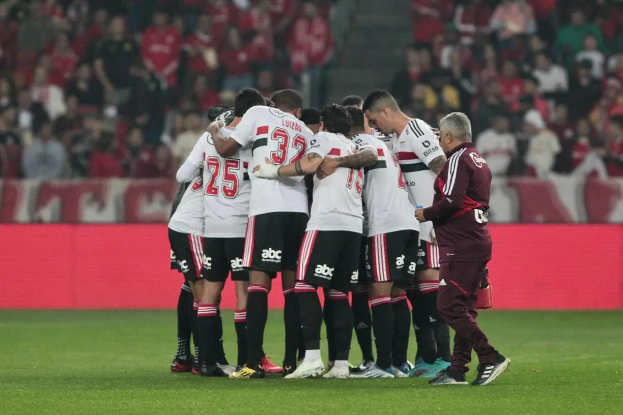 Nos últimos quatro jogos do Brasileirão o São Paulo enfrenta três