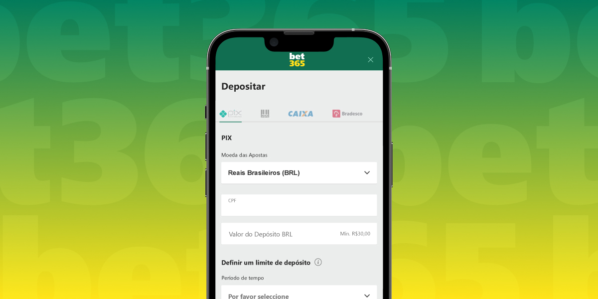 Imagem deposito bet365