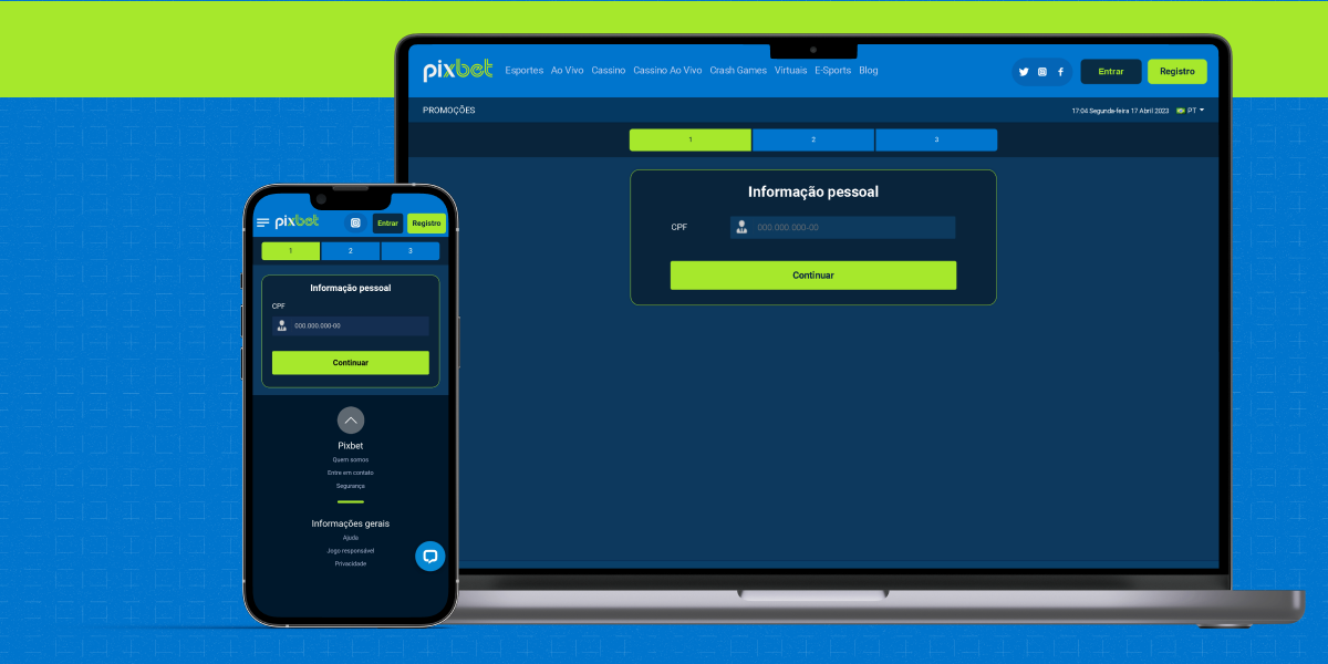 Cadastro Pixbet em 2023 - Passo a Passo para Criar Conta