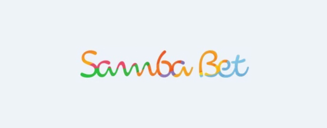 Imagem mostra logomarca da Sambabet