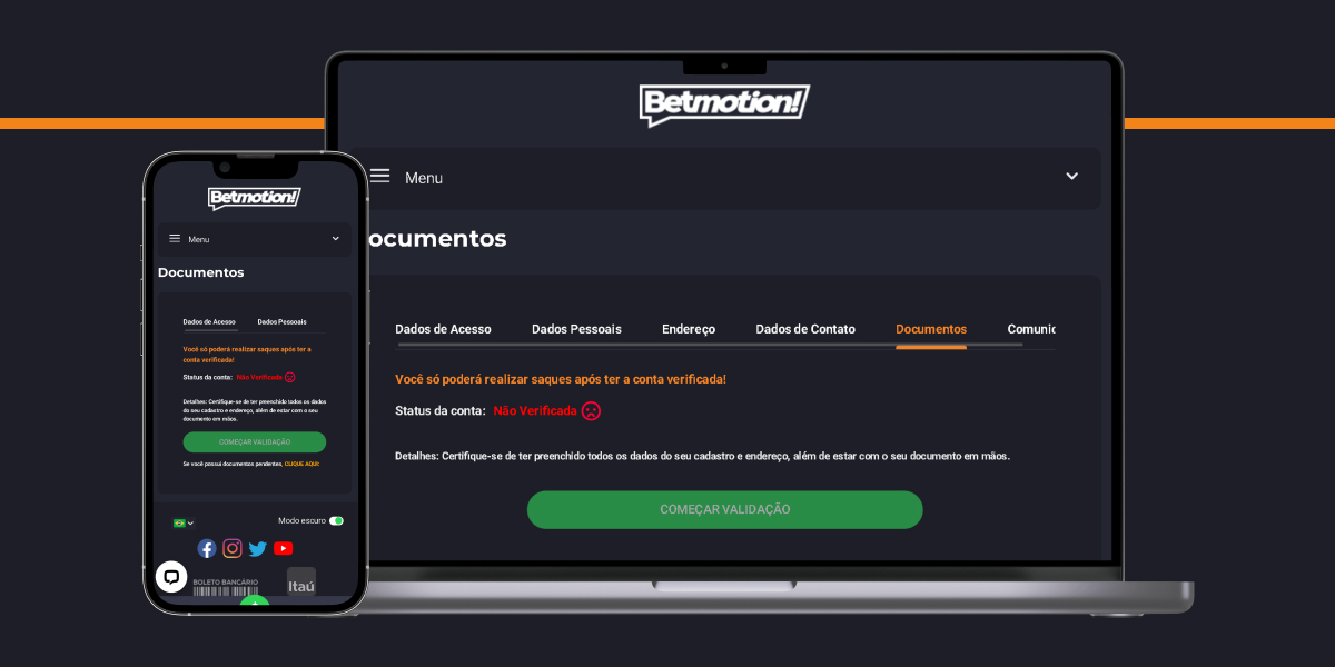 Imagem verificar conta betmotion