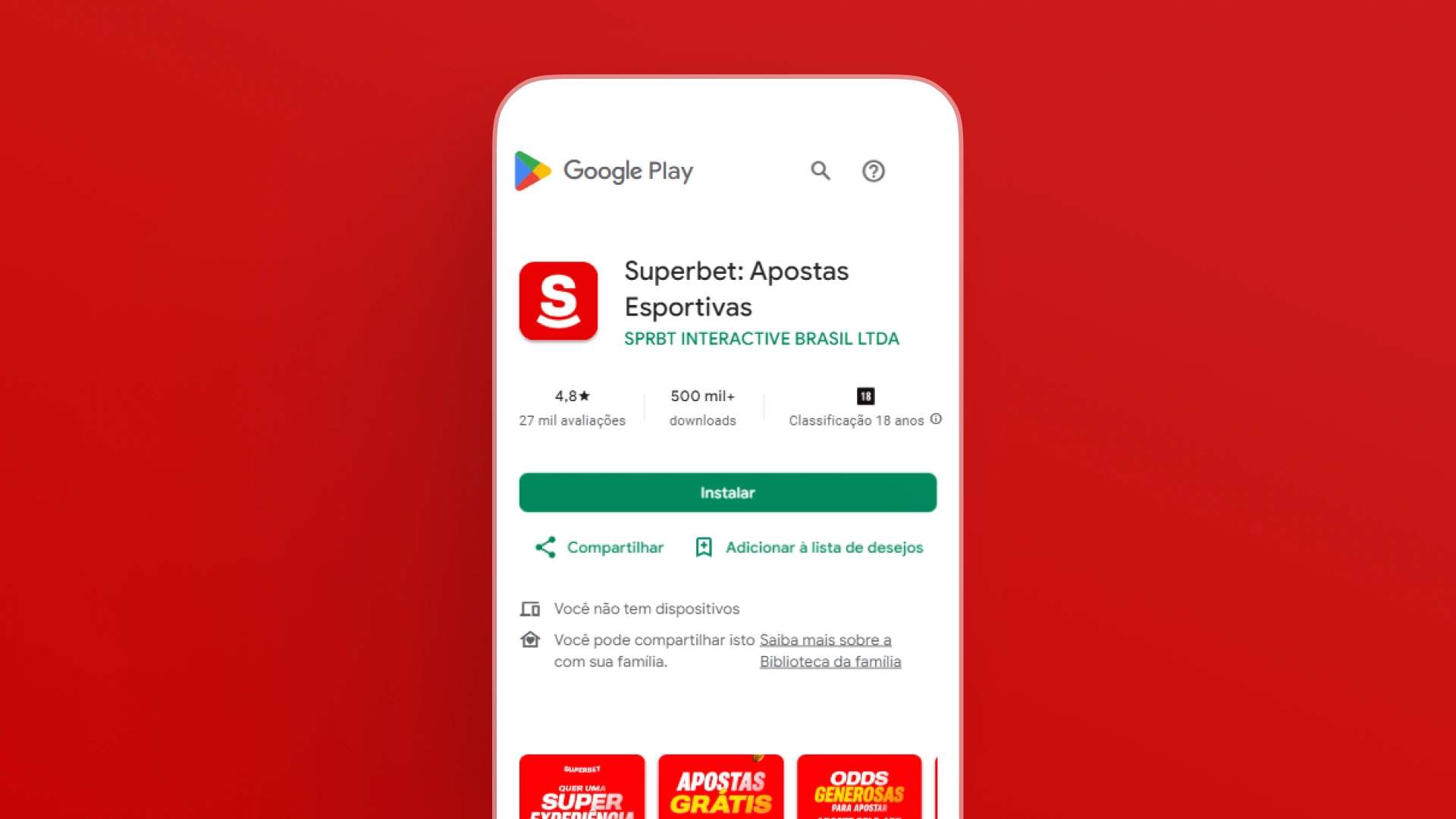 imagem Como baixar o app android superbet