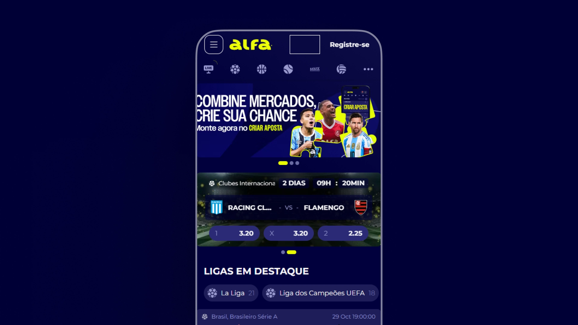 imagem Como baixar o app ios alfa