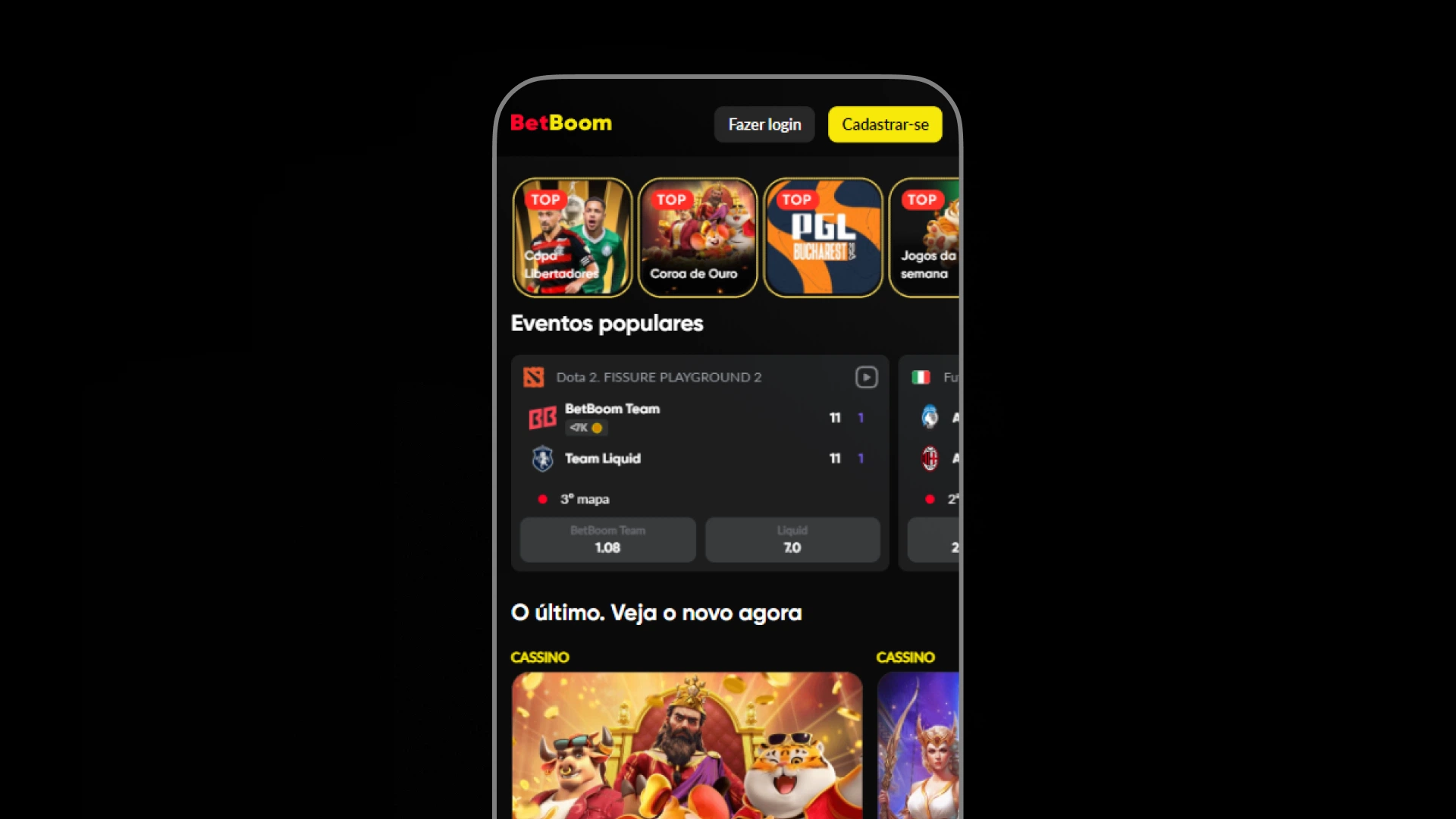 imagem Como baixar o app ios betboom