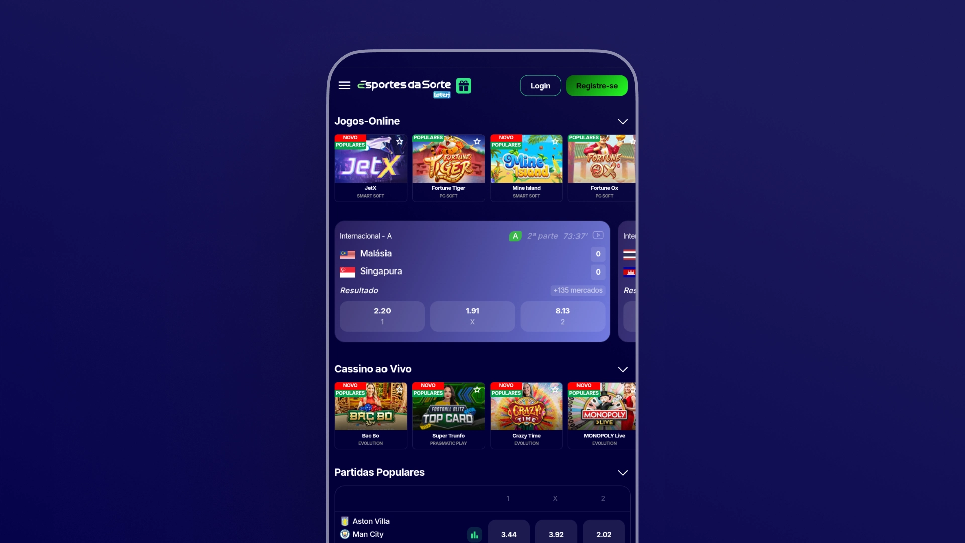 imagem Como baixar o app ios esportes da sorte