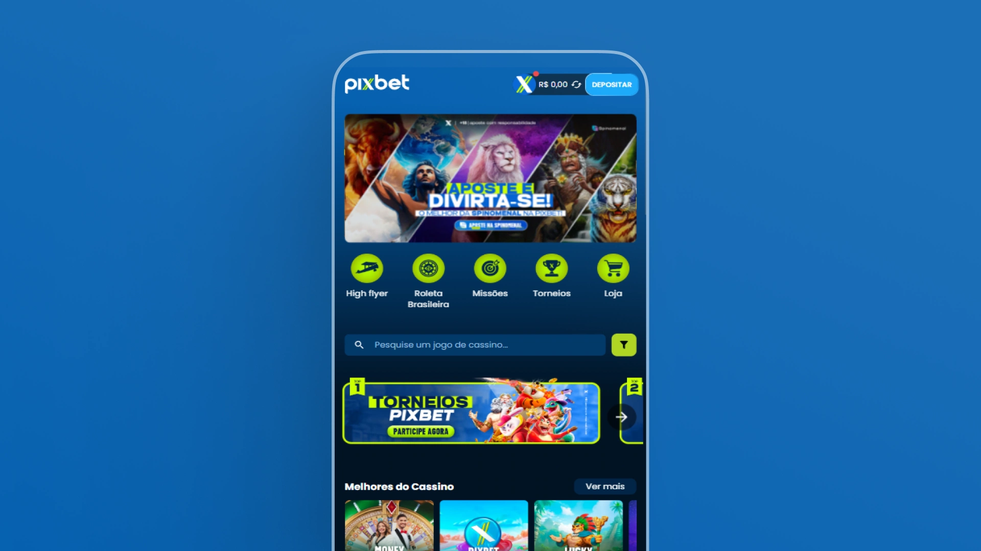 imagem Como baixar o app ios pixbet