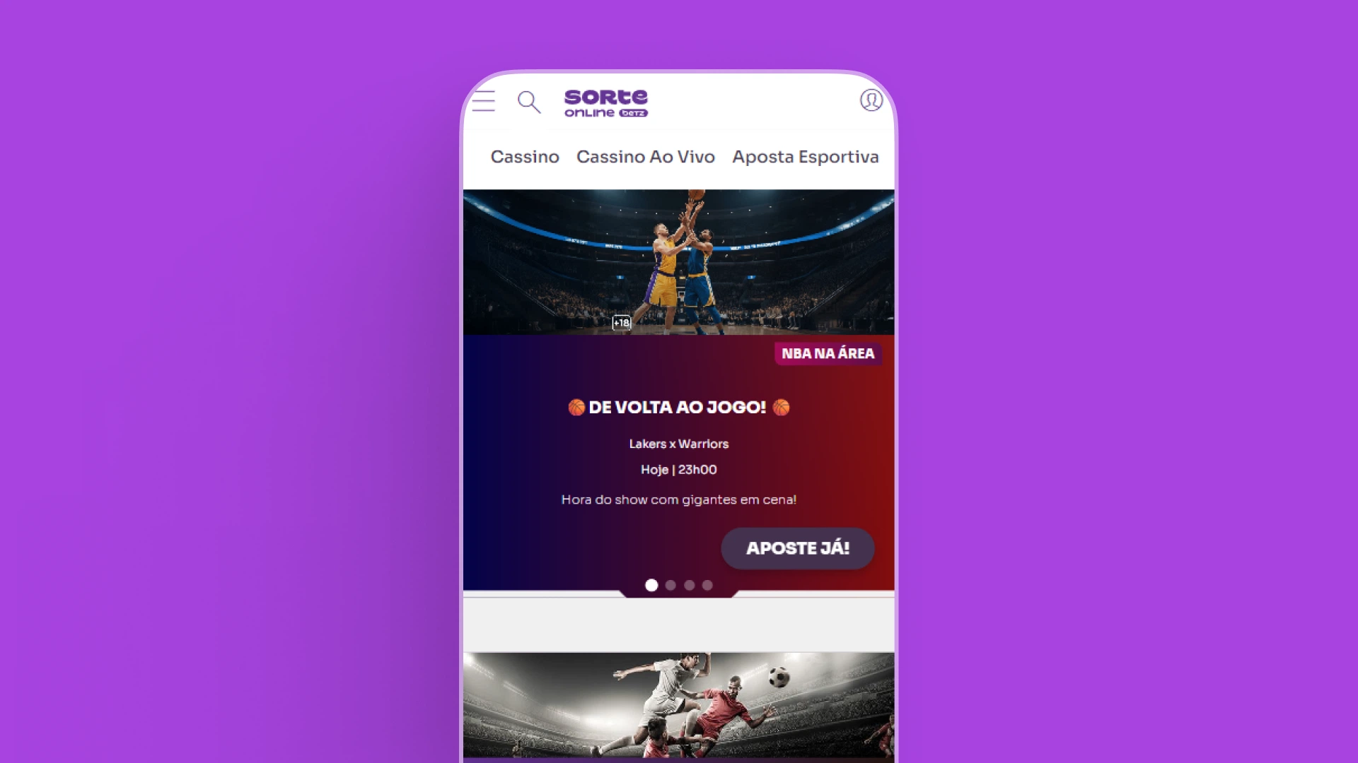 imagem Como baixar o app ios sorte online