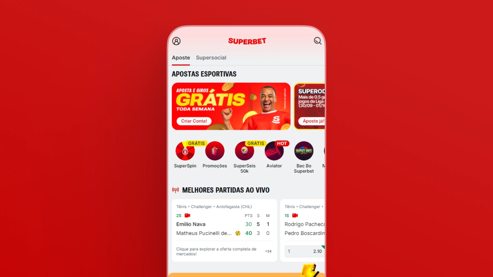 imagem Como baixar o app ios superbet