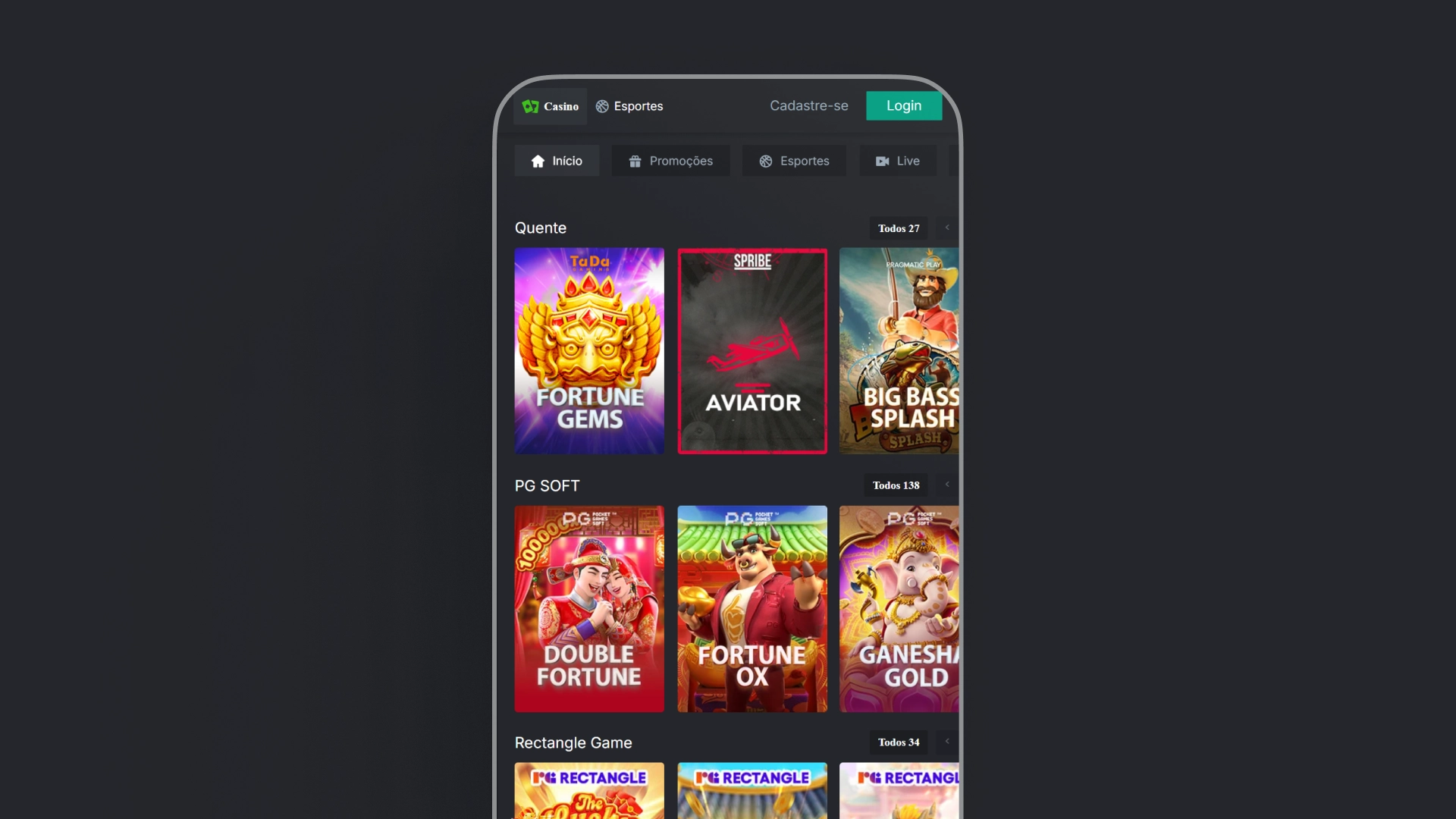 imagem Como é o cassino iJogo