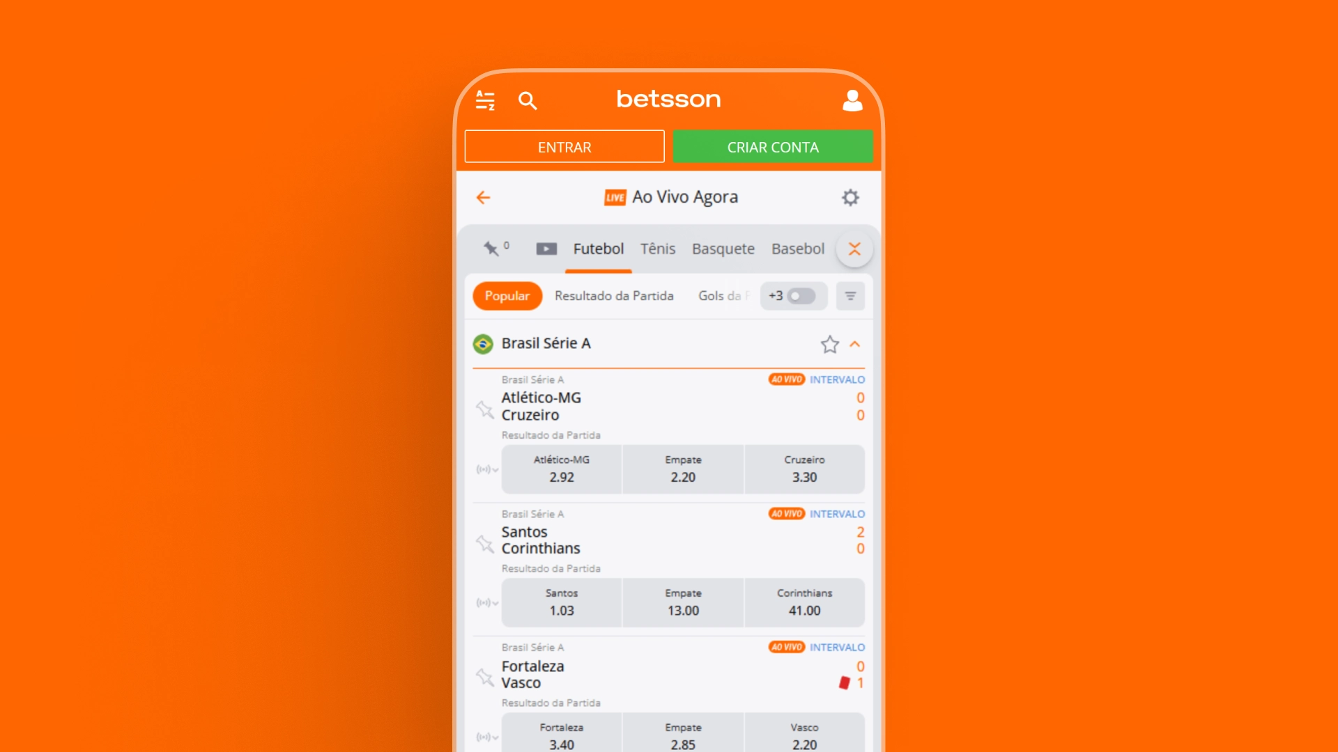 imagem Transmissão Ao Vivo Betsson
