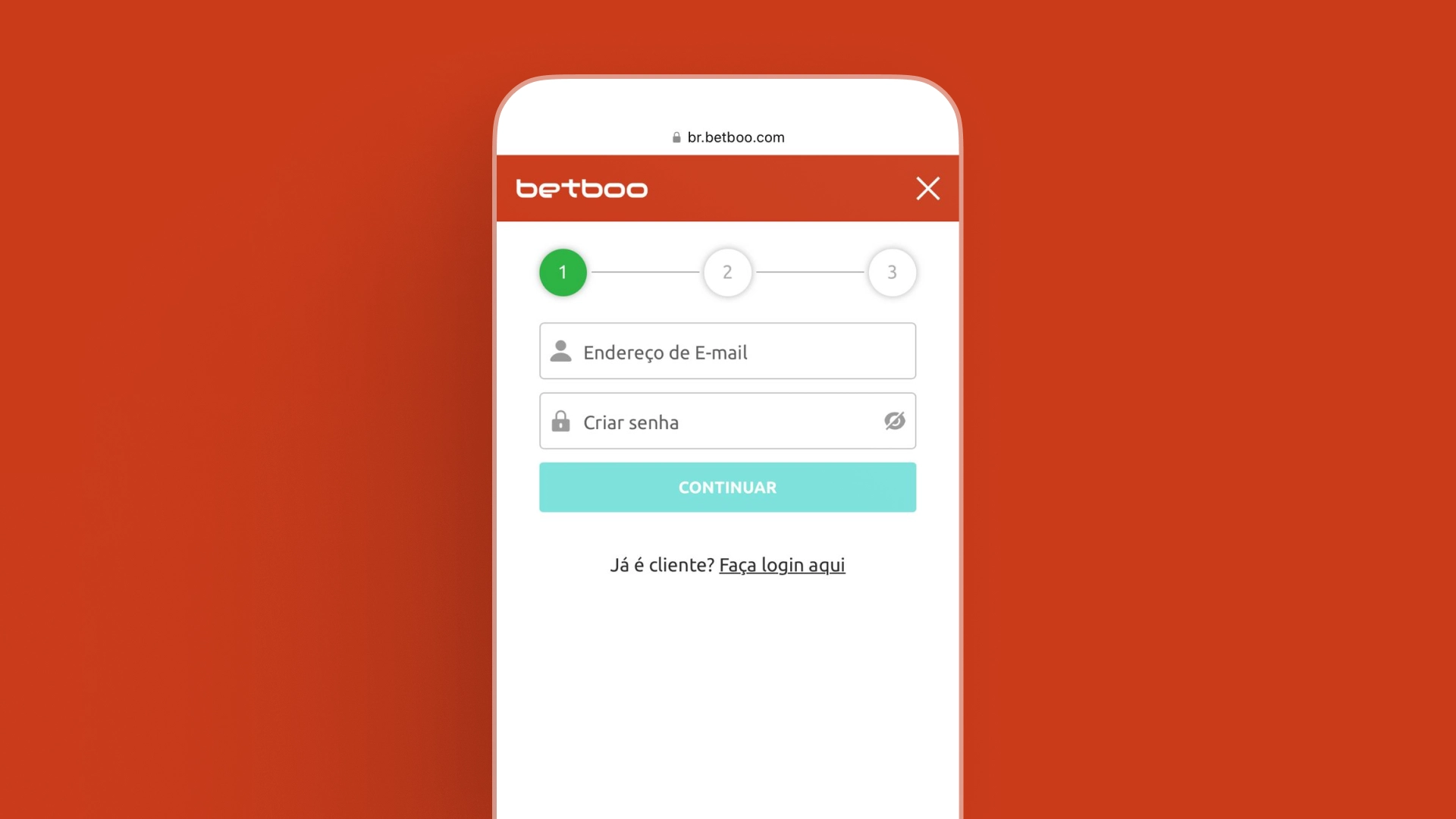 imagem cadastro app betboo