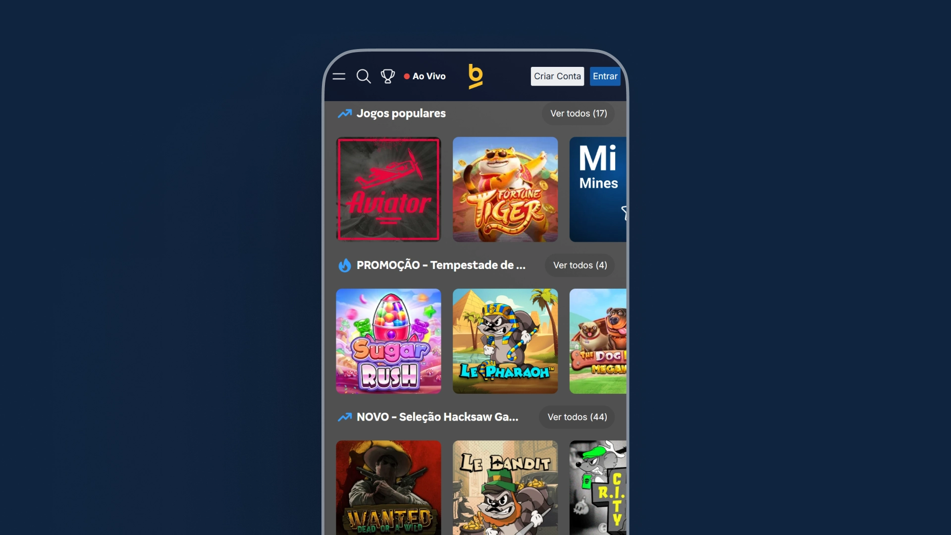 imagem cassino app Betnacional