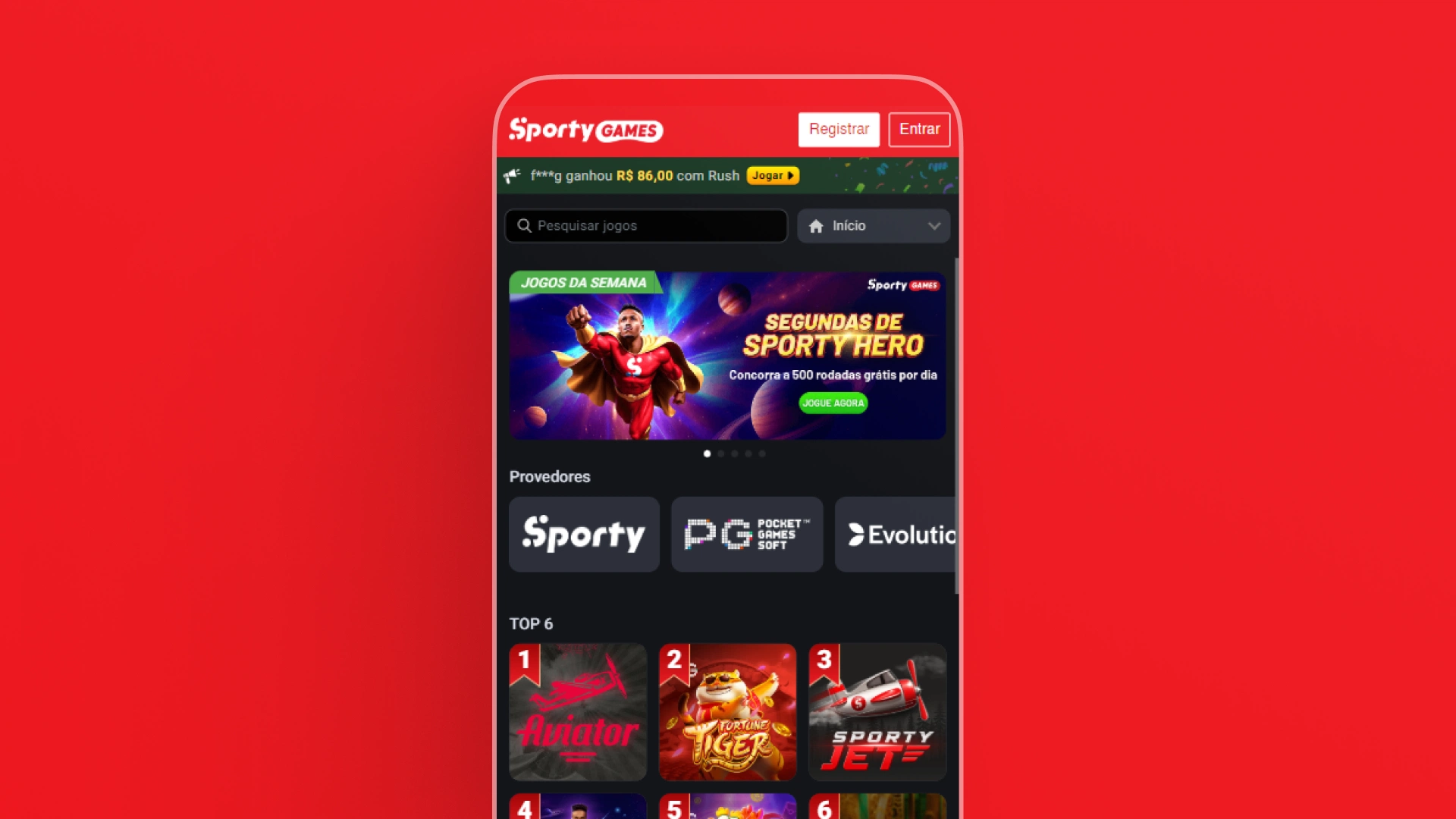 imagem cassino mobile sportybet