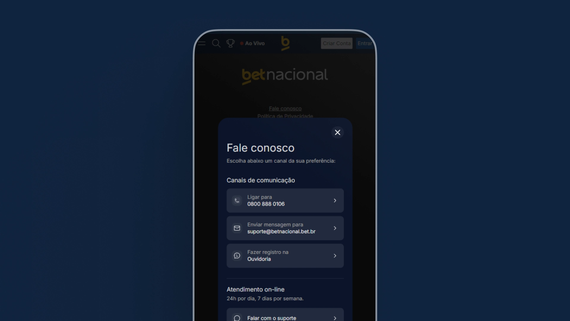 imagem central de ajuda Betnacional