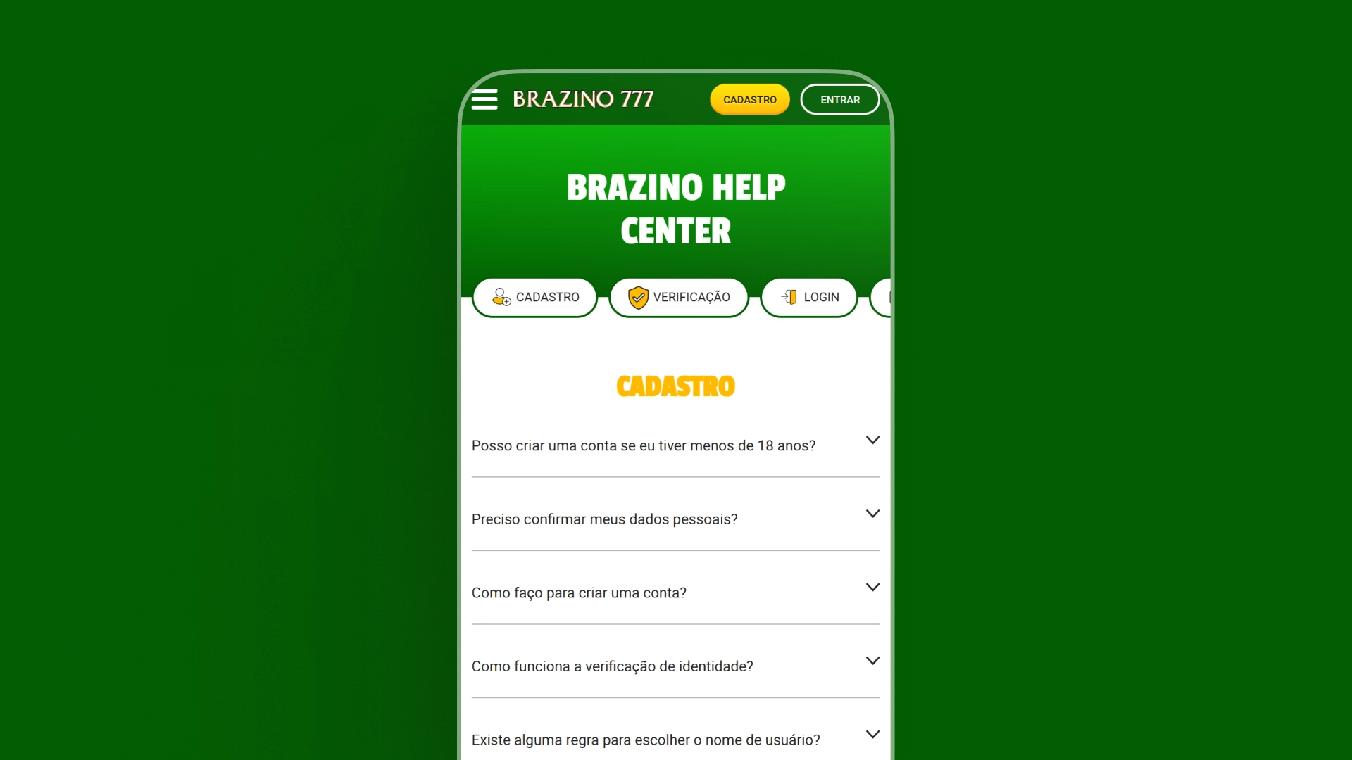 imagem central de ajuda Brazino777