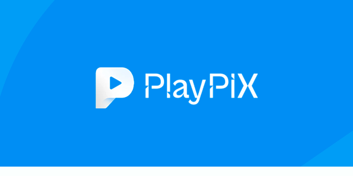 Imagem mostra logomarca da PlayPix