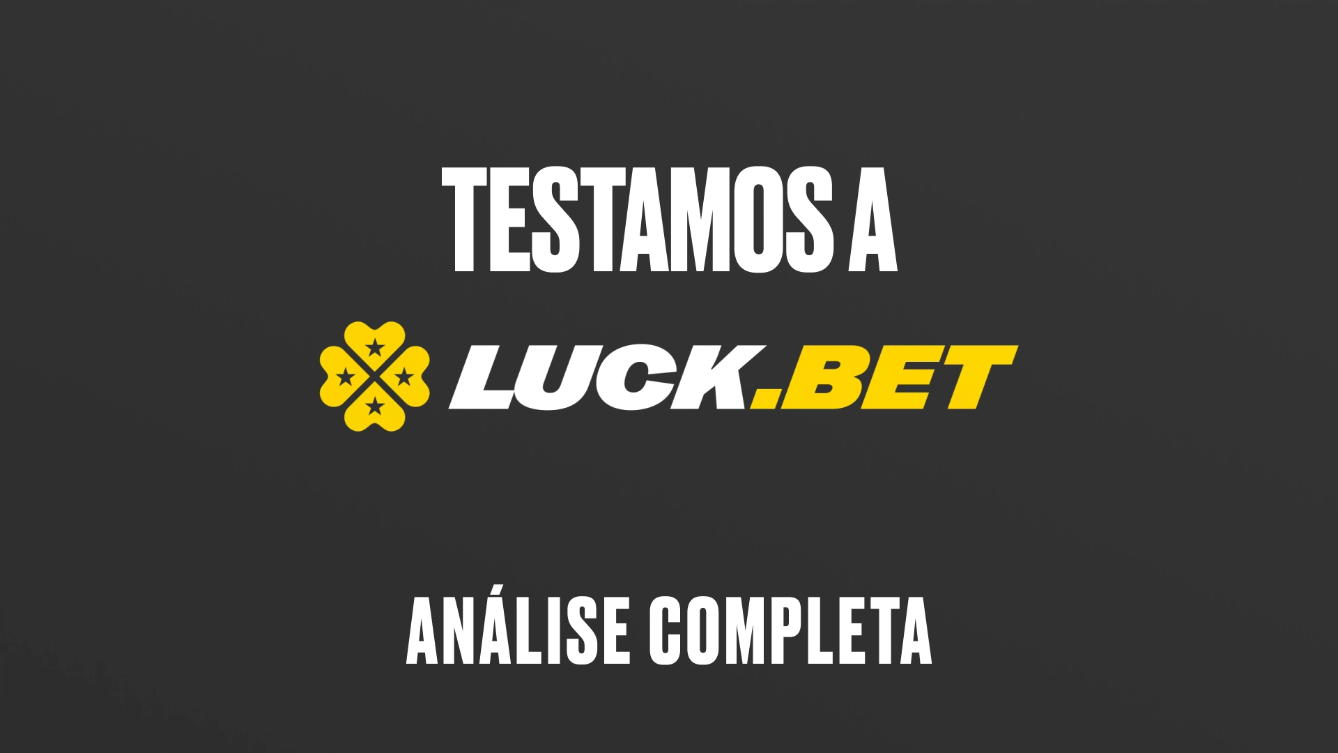 imagem destaque luck bet