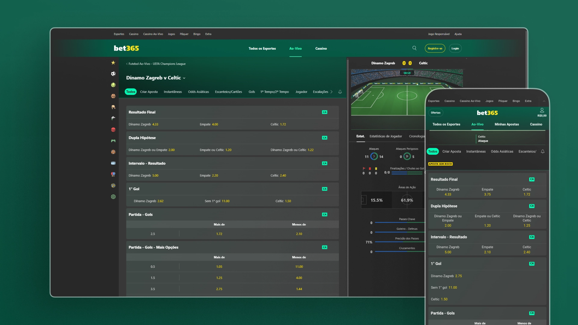 imagem destaque odds bet 365