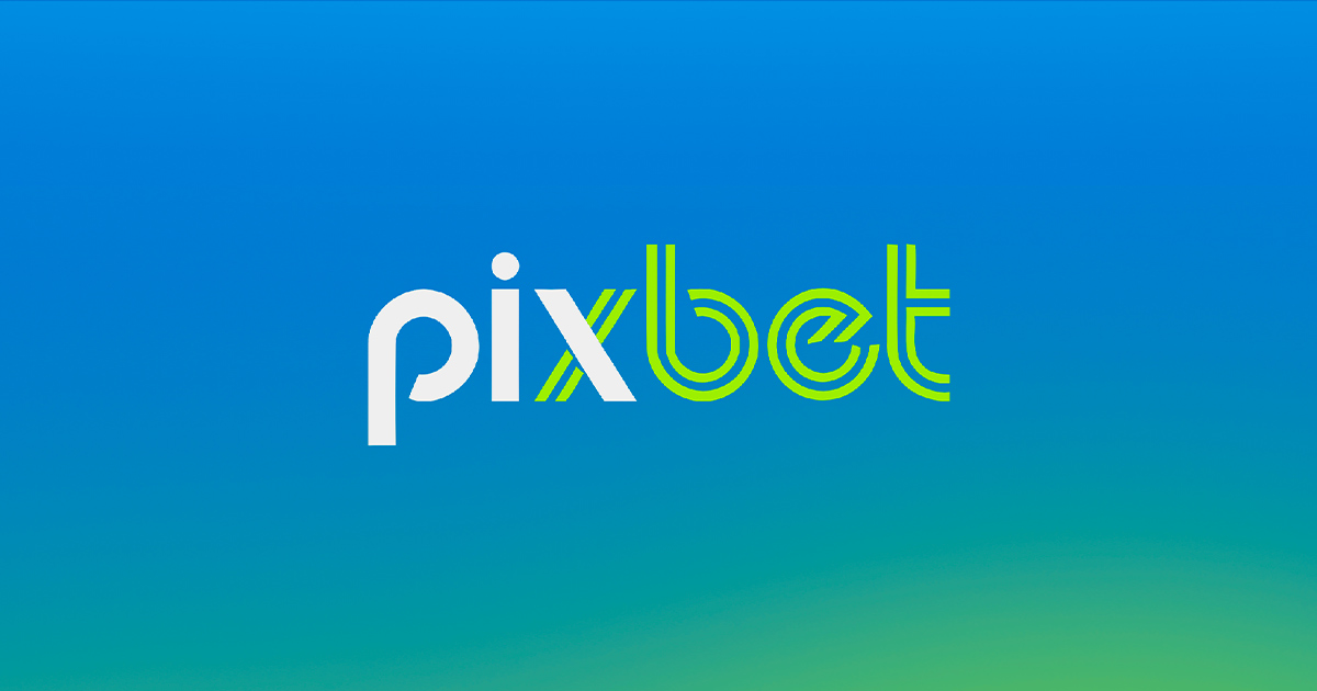 Imagem mostra logomarca da Pixbet