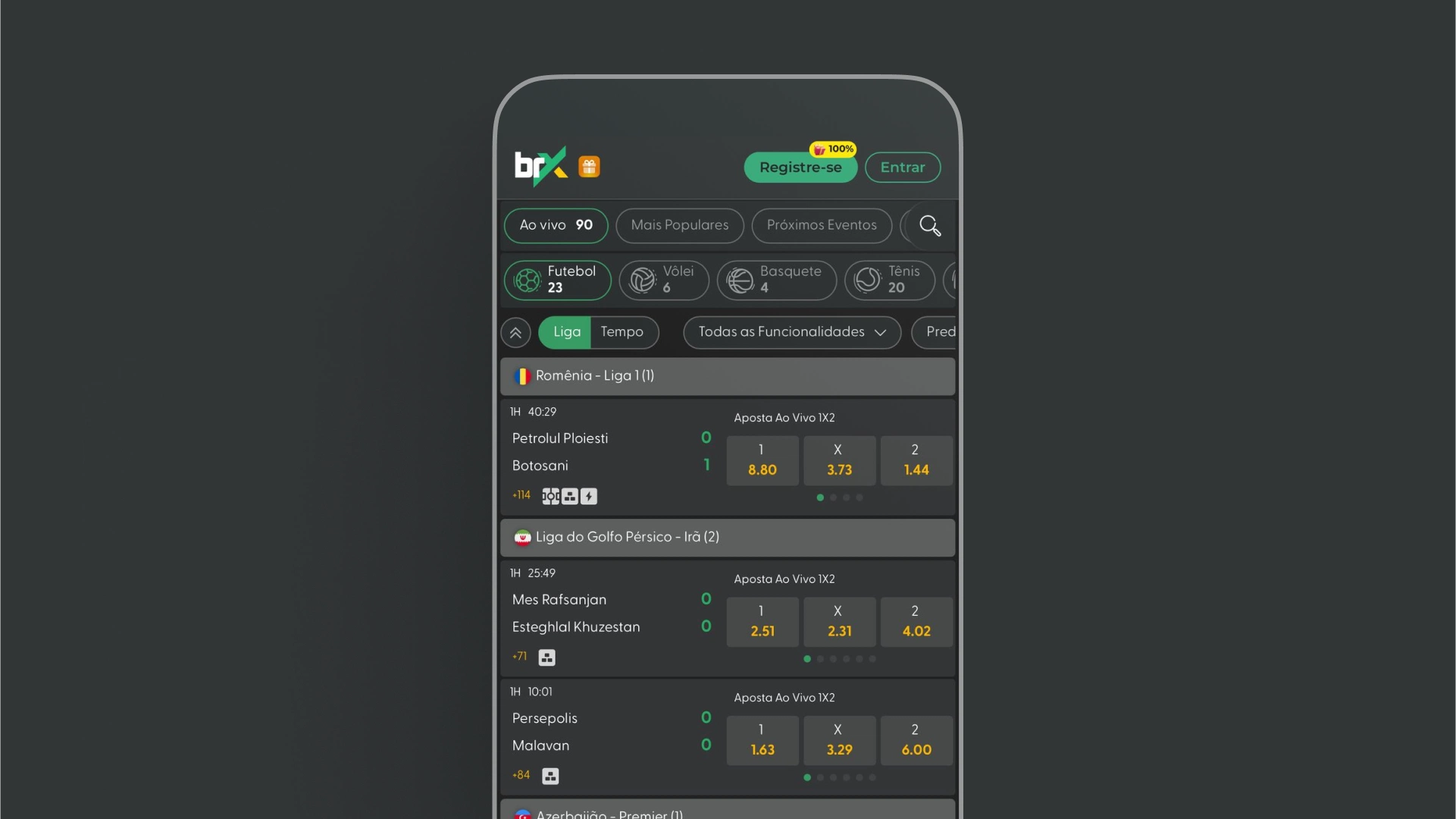 imagem evento ao vivo brxbet