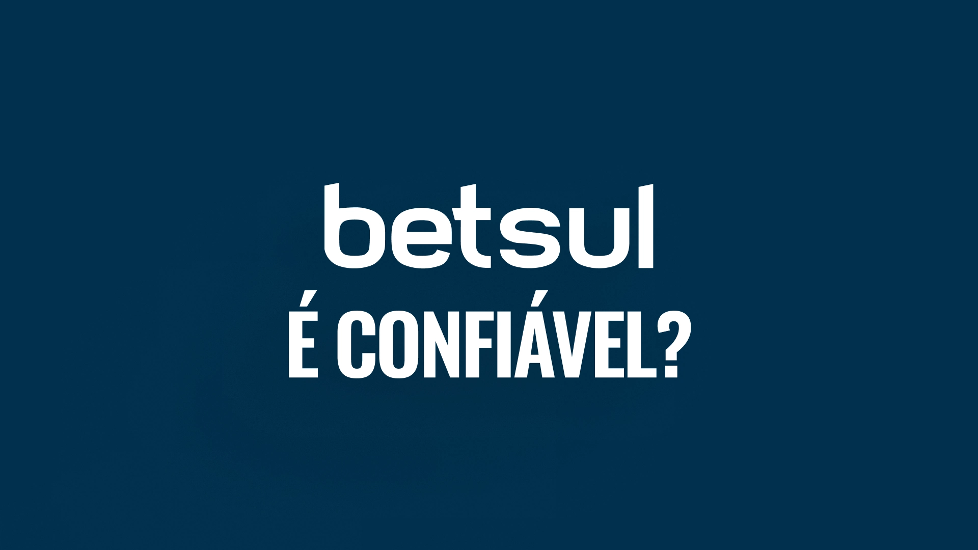 imagem ilustrativa confiável Betsul