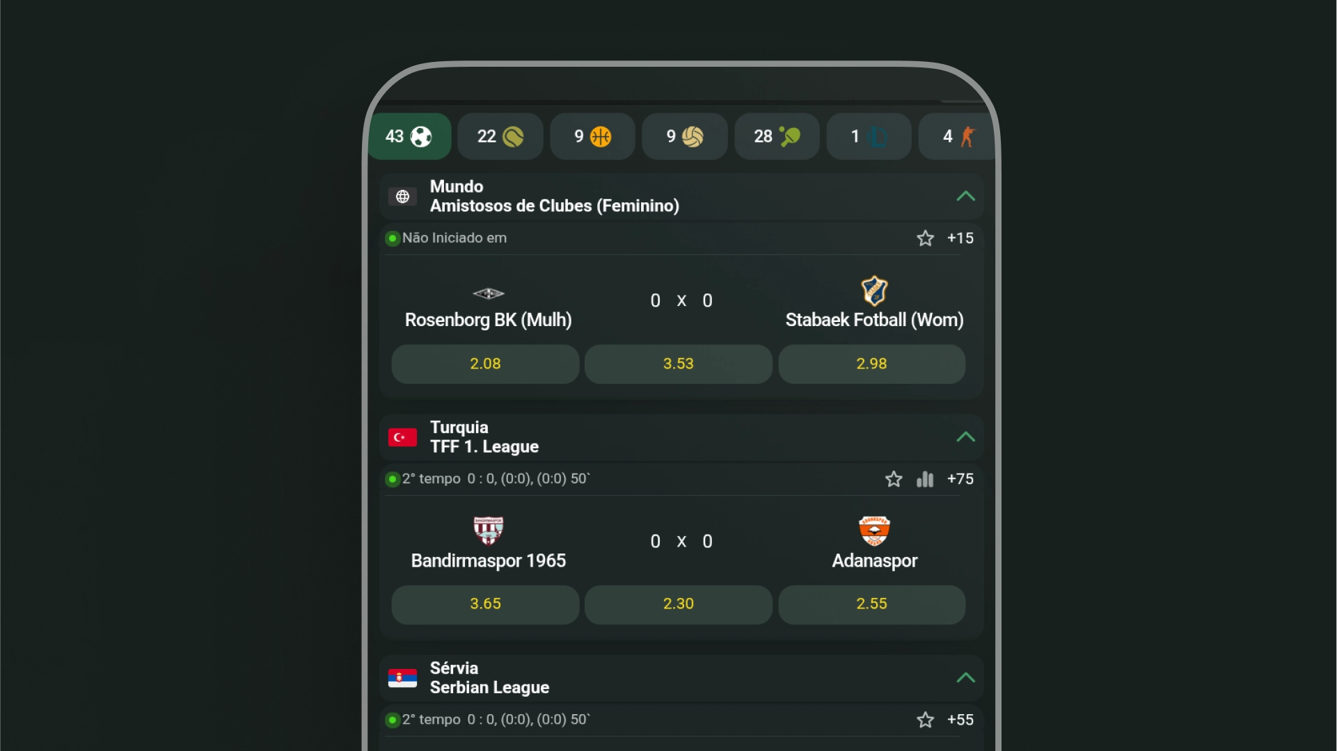 imagem odds 7games