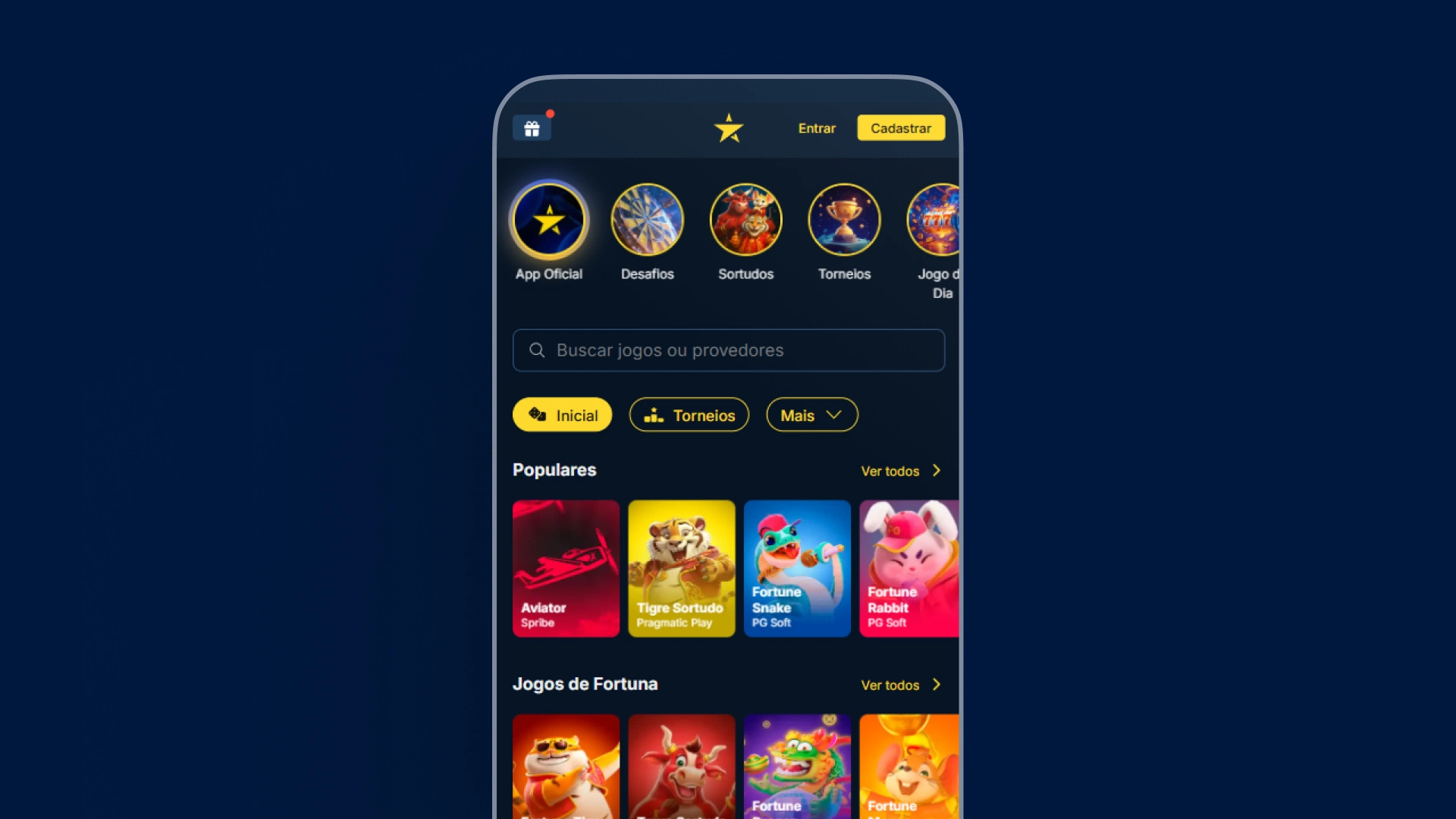 imagem pagina casino app da estrelabet