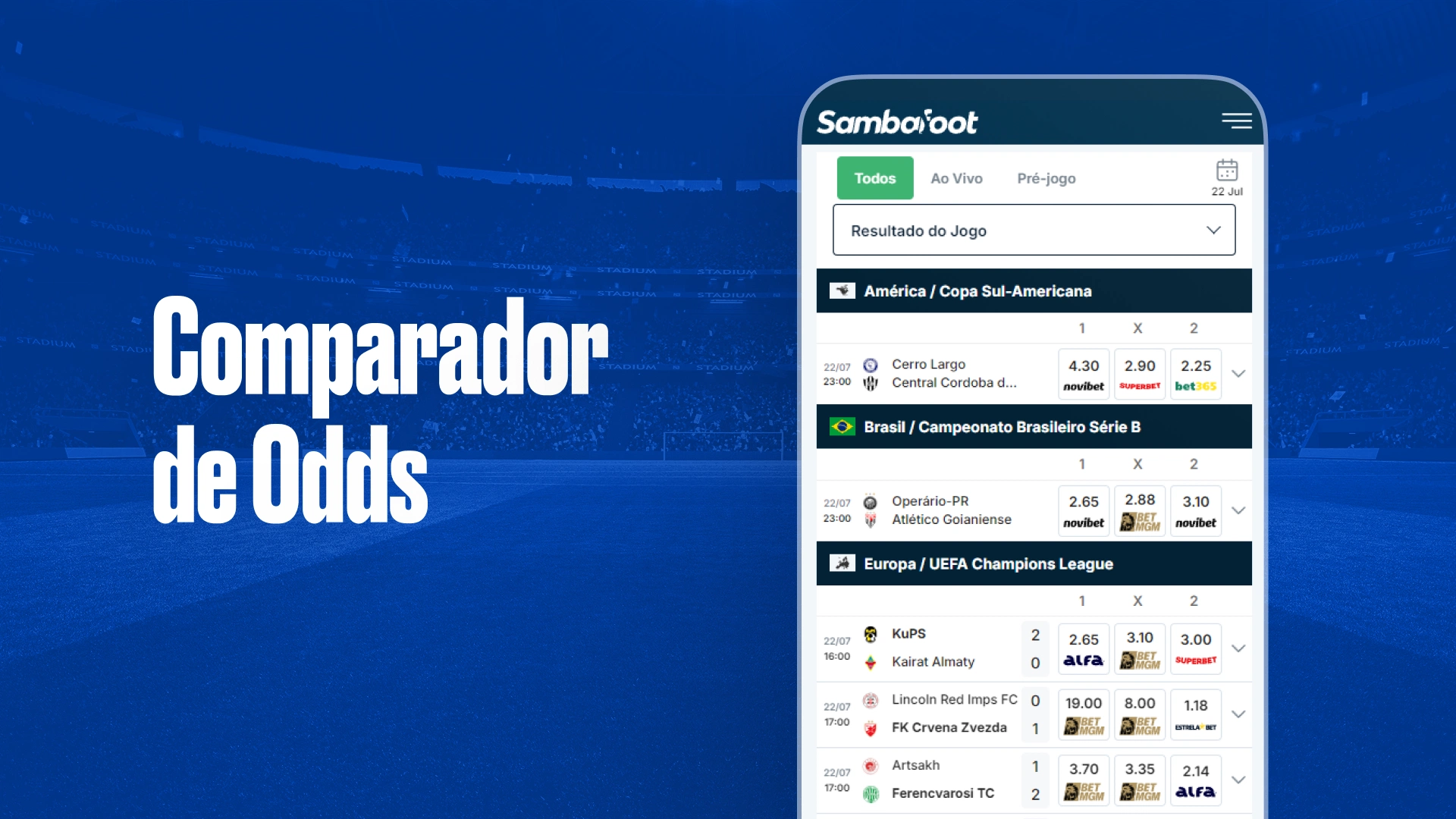 imagem por que comparar odds entre casas de apostas sambafoot