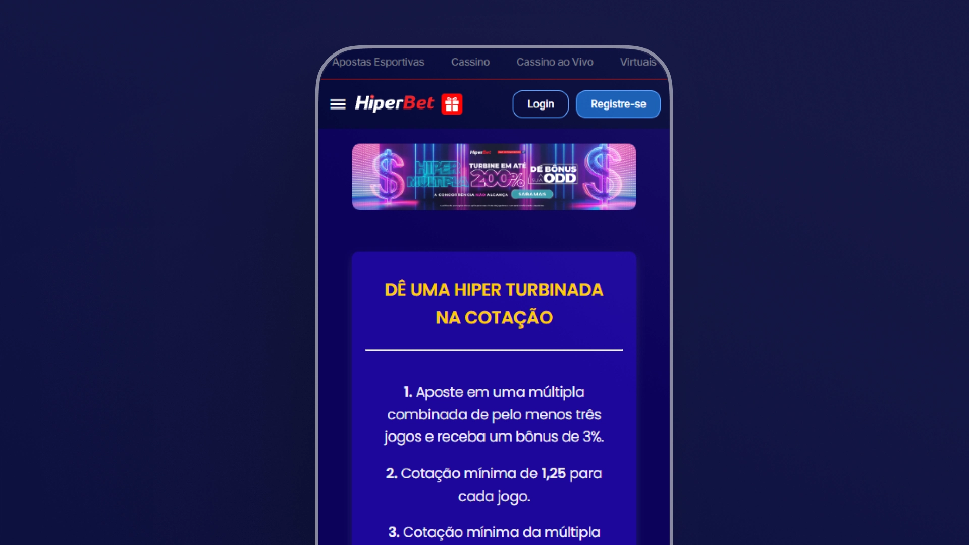 imagem recurso hiper odds turbinadas mobile hiperbet