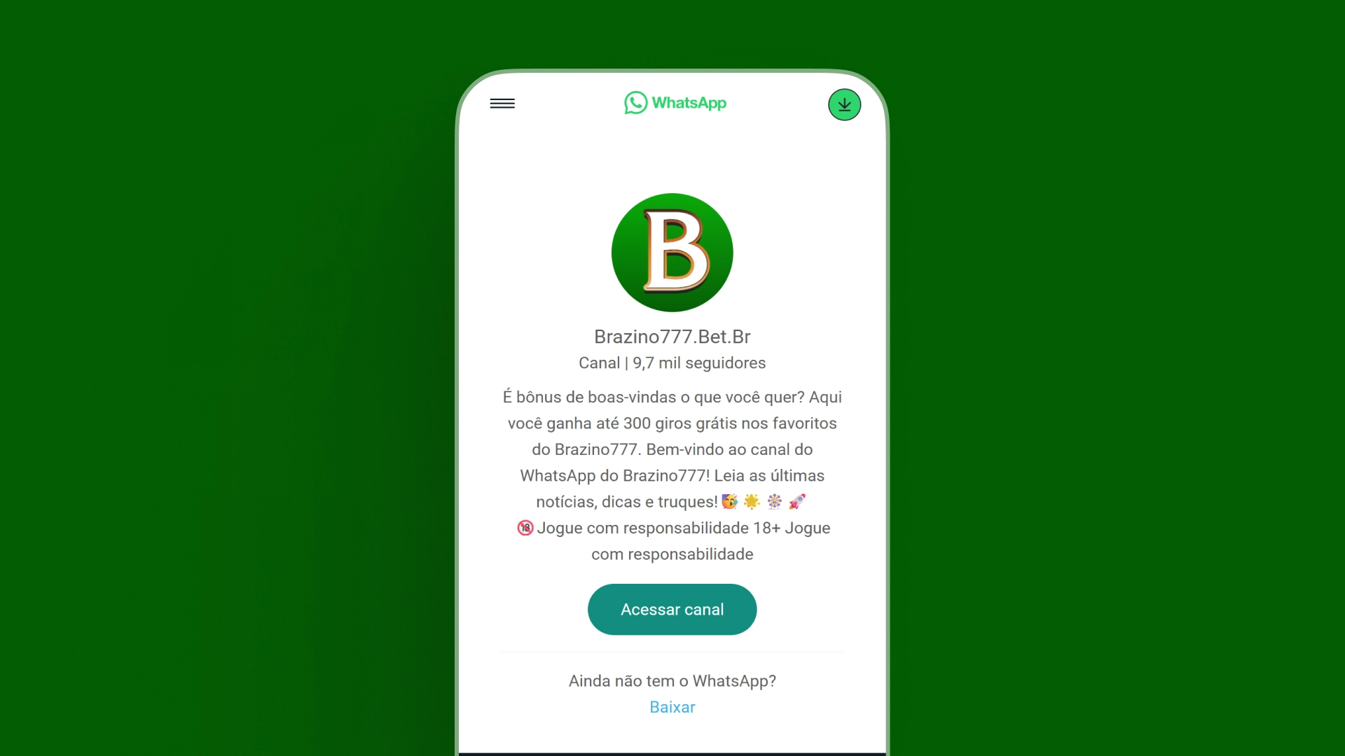 imagem whatsapp brazino777