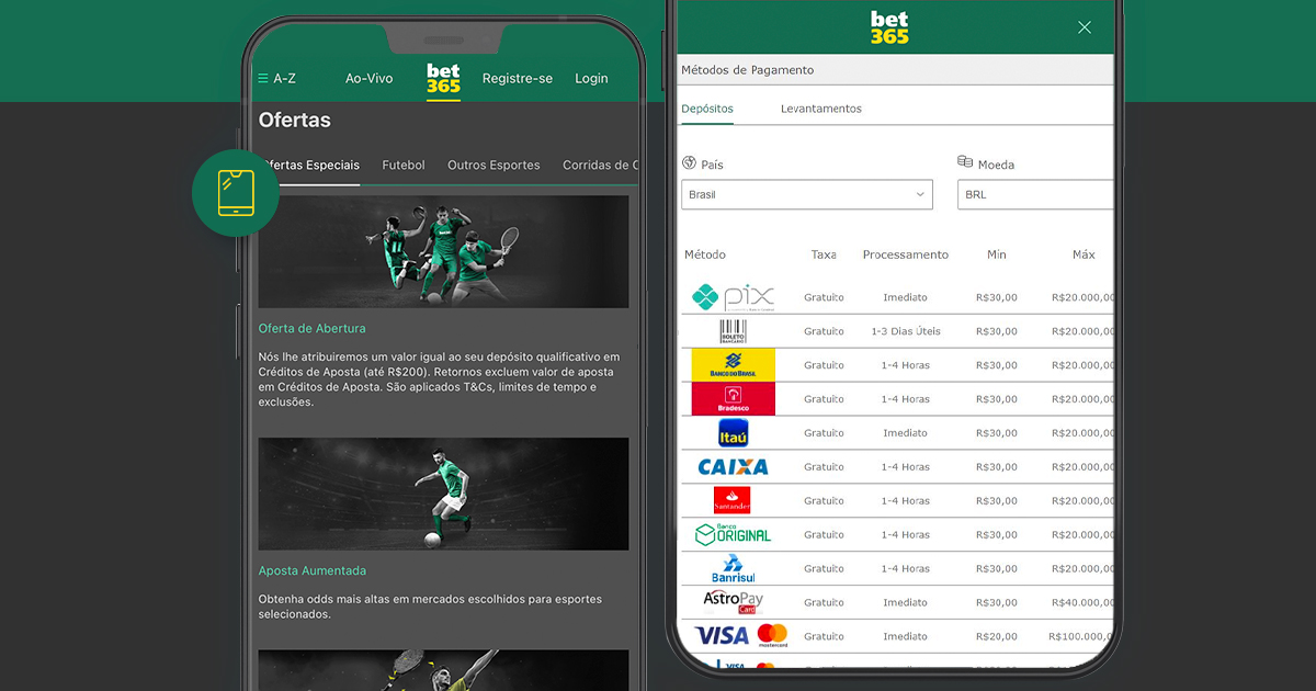 Apostas bet365 no Brasil