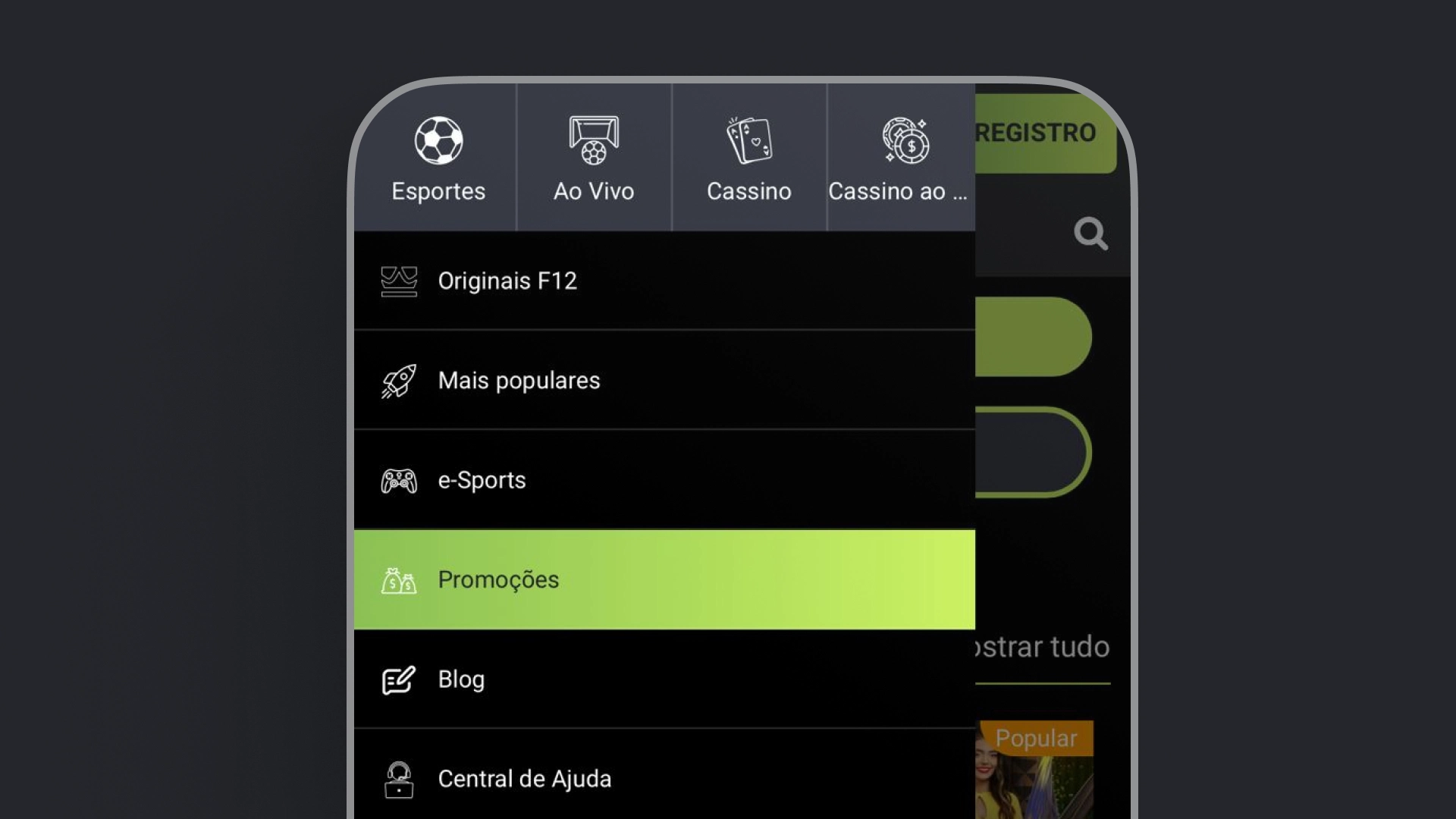 screenshot Como acessar o modo demo f12