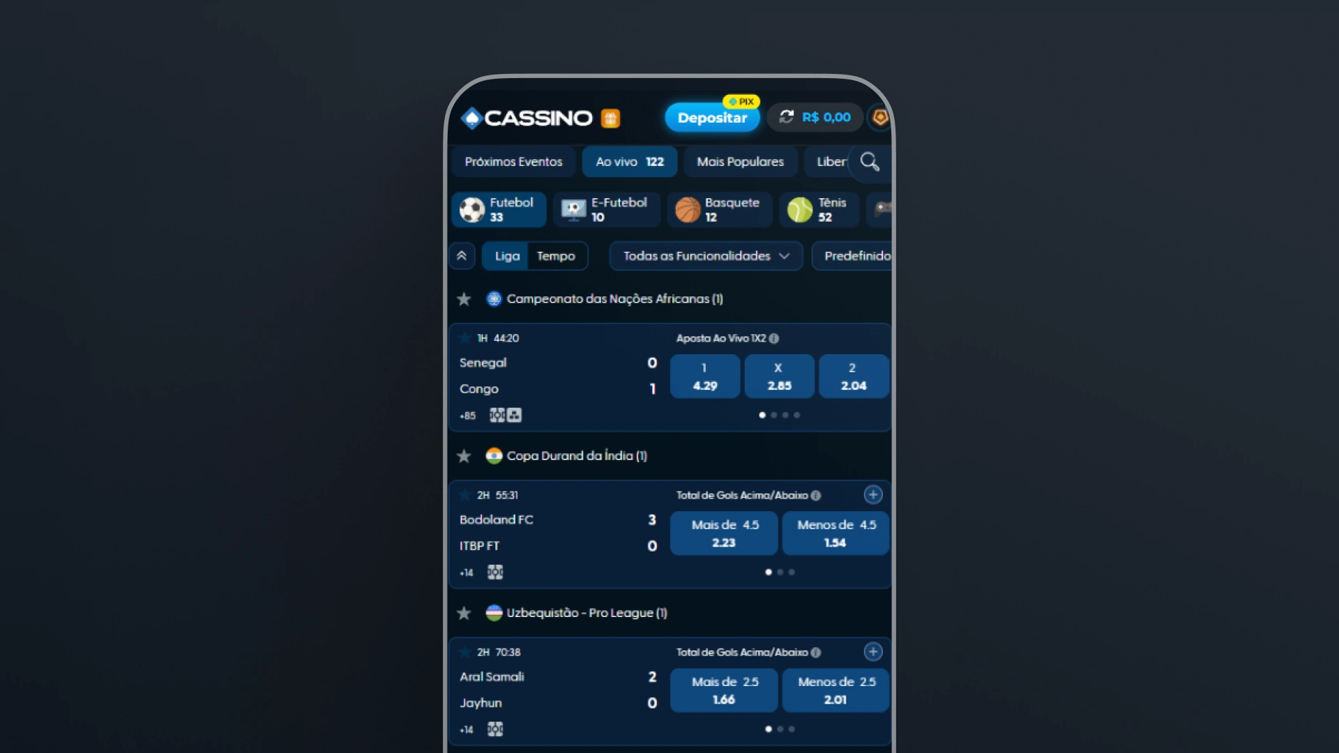 screenshot ao vivo cassino bet
