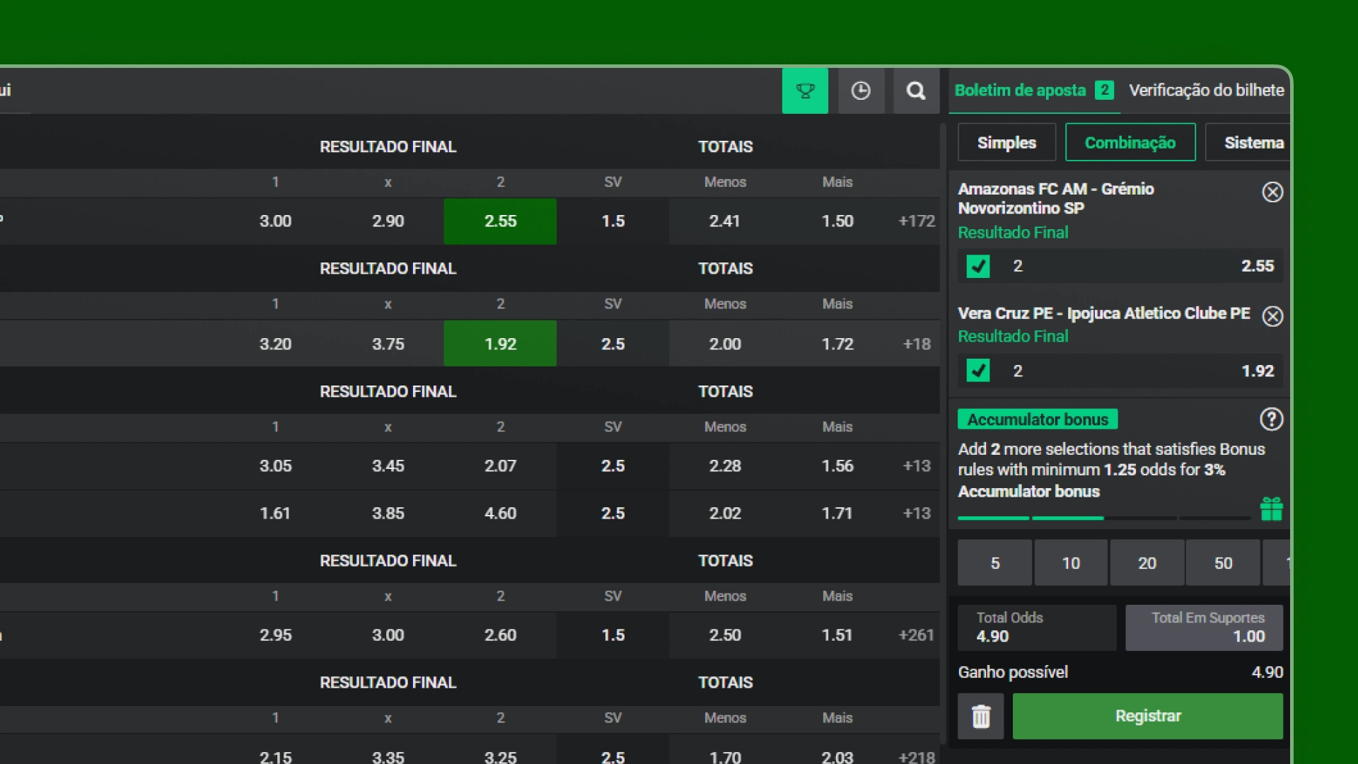 screenshot aposta multipla brazino777