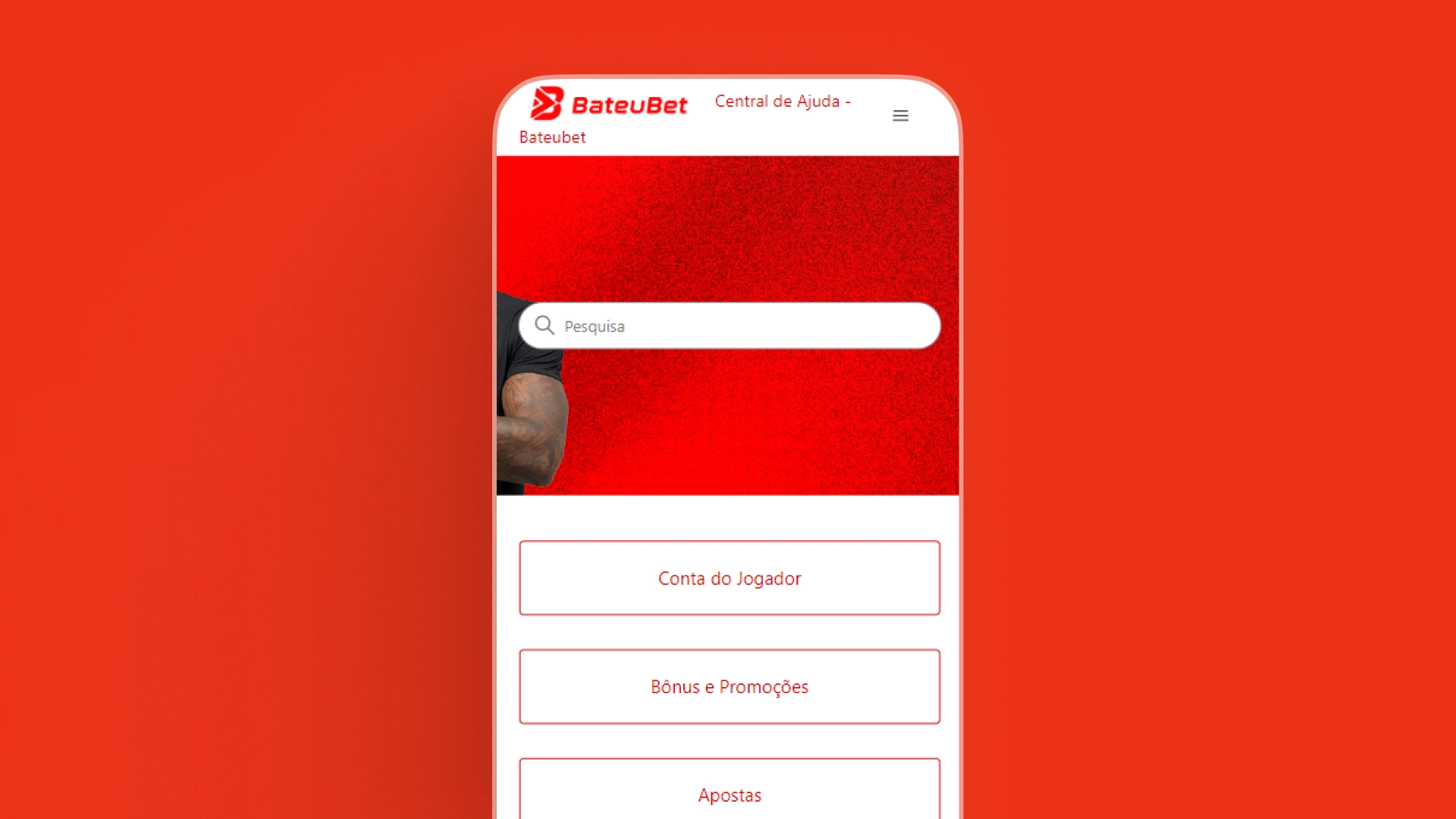 screenshot central de ajuda bateubet