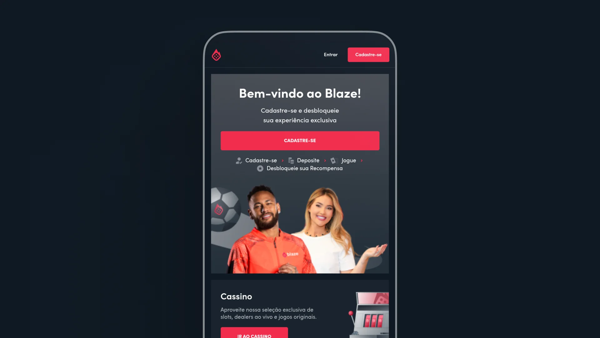 screenshot mobile blaze