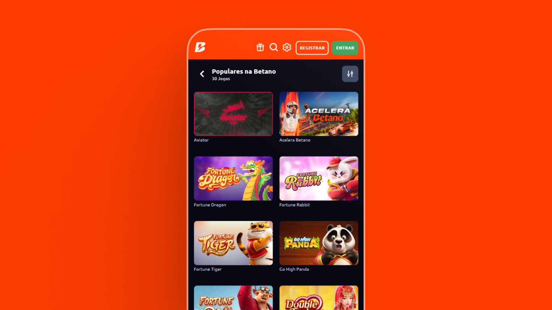 screenshot quais sao os melhores jogos betano
