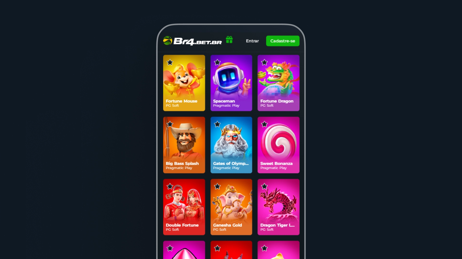 screenshot quais sao os melhores jogos br4bet