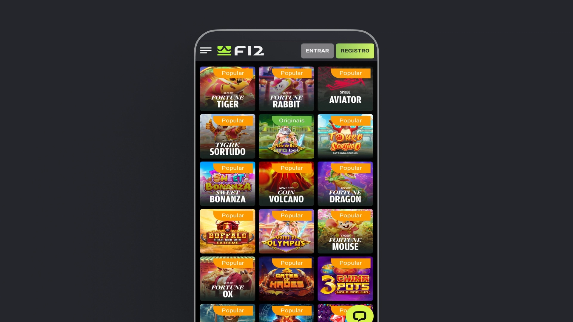 screenshot quais sao os melhores jogos f12