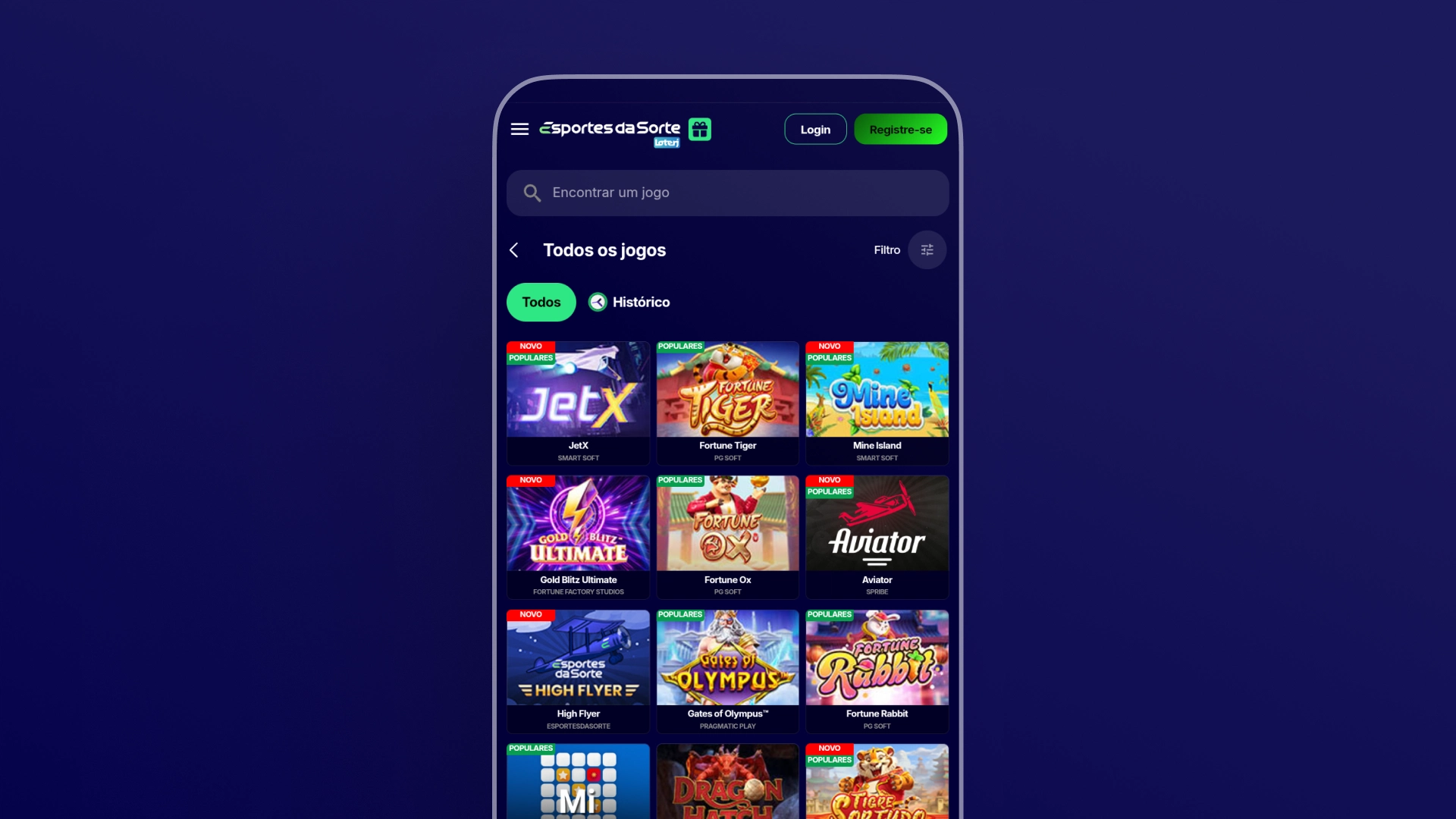 screenshot quais sao os melhores jogos sportes da sorte