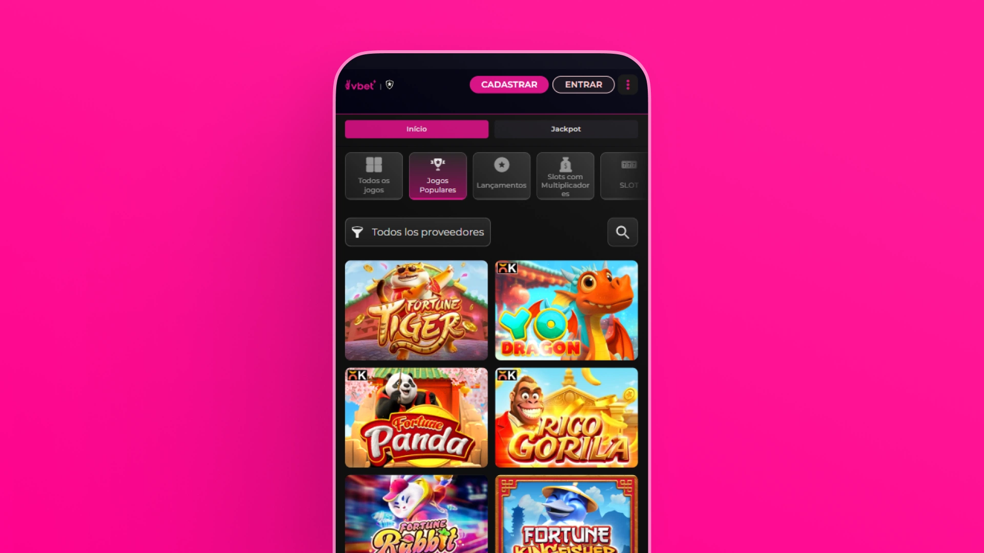 screenshot quais são os melhores jogos vbet