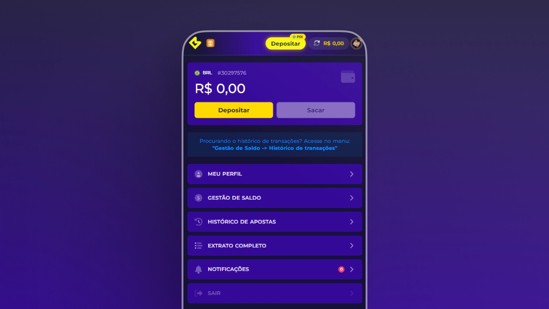 screenshot saque pagamentos multibet