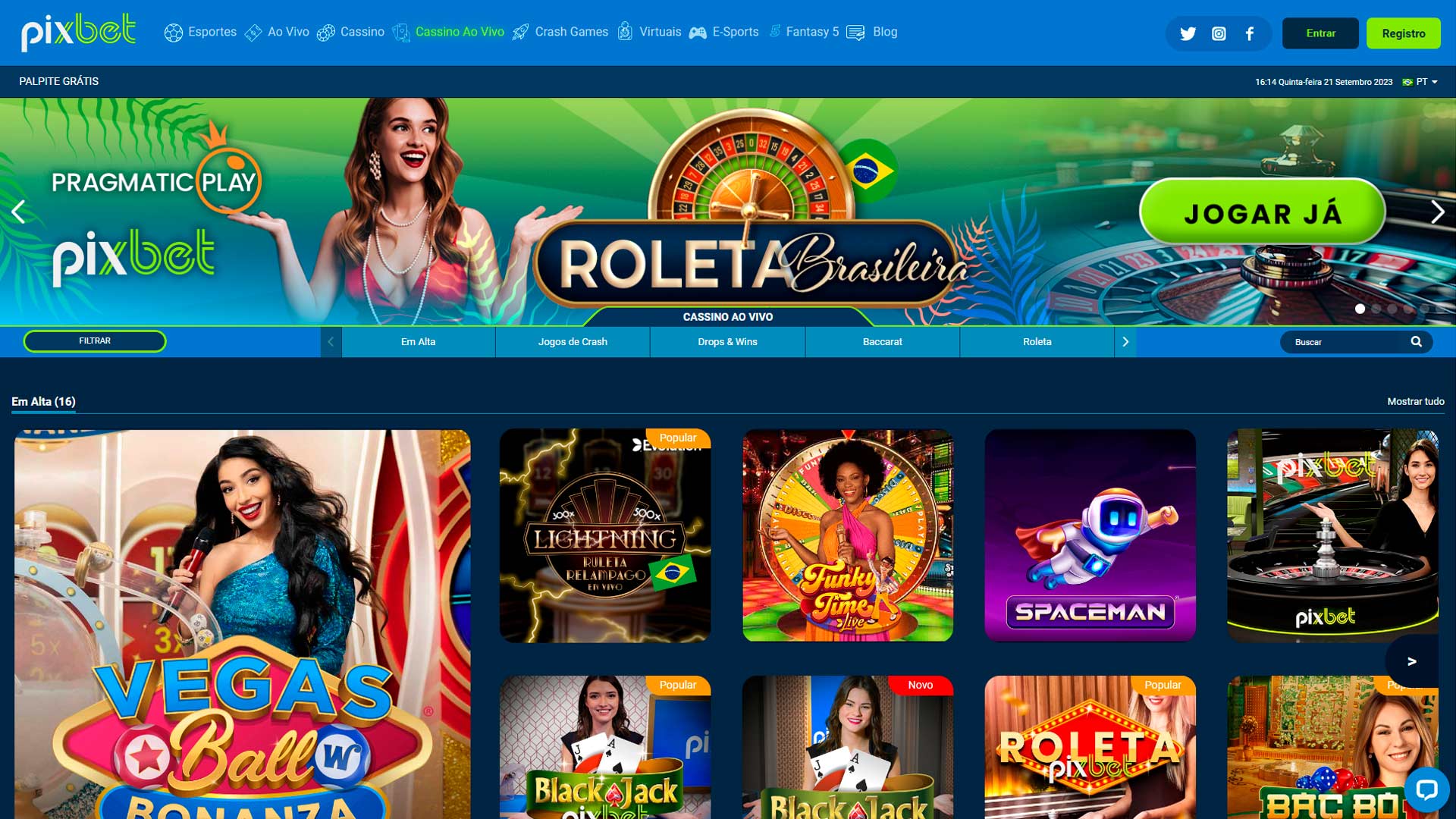 Pixbet casino oficial - Como começar a jogar