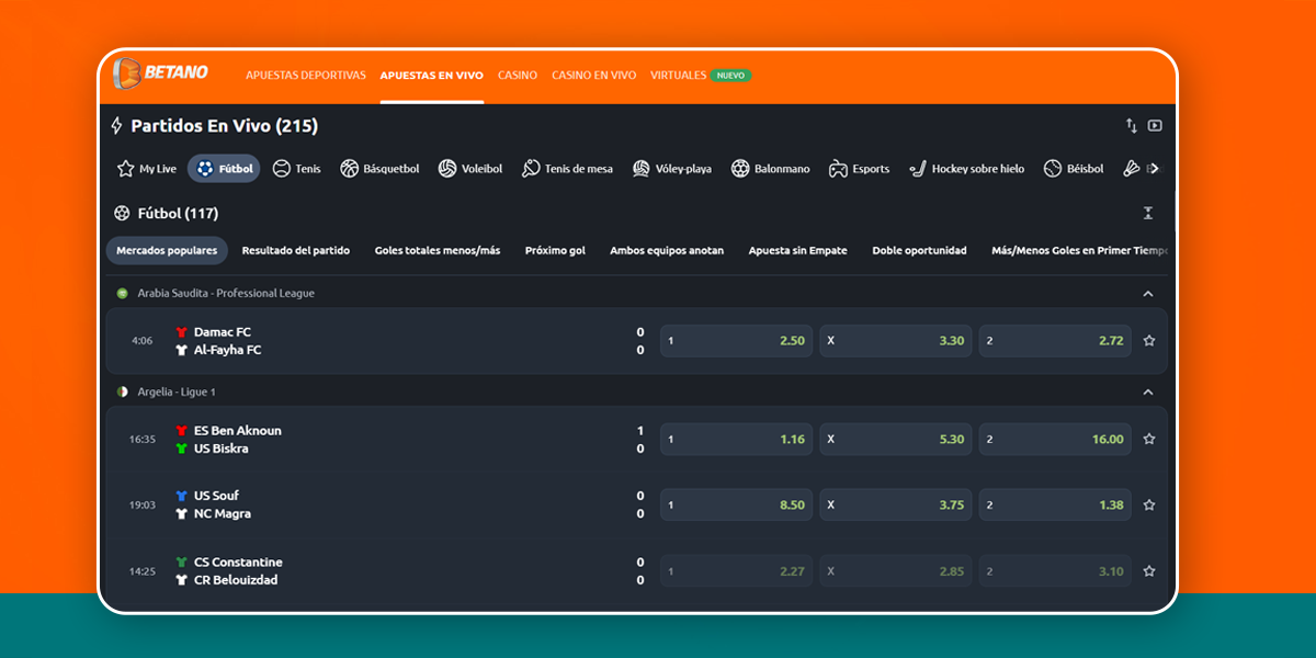 imagen apuestas en vivo betano