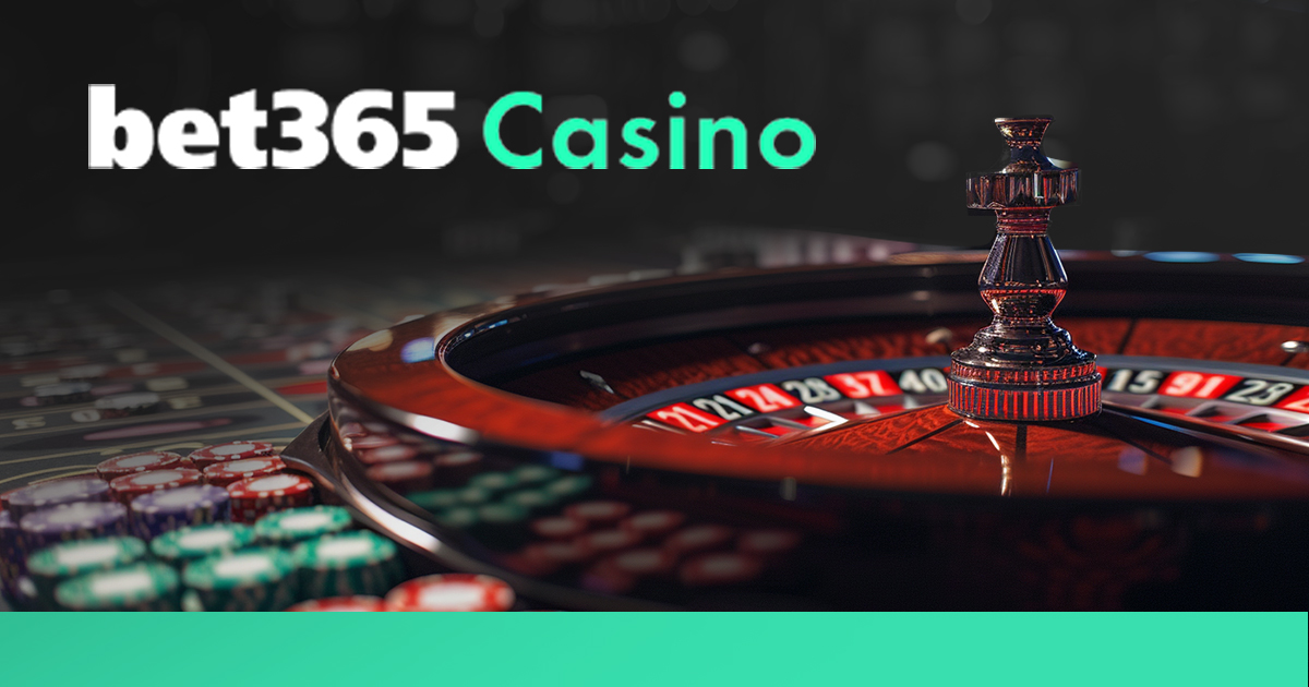 La imagen muestra la ruleta y el Casino Bet365