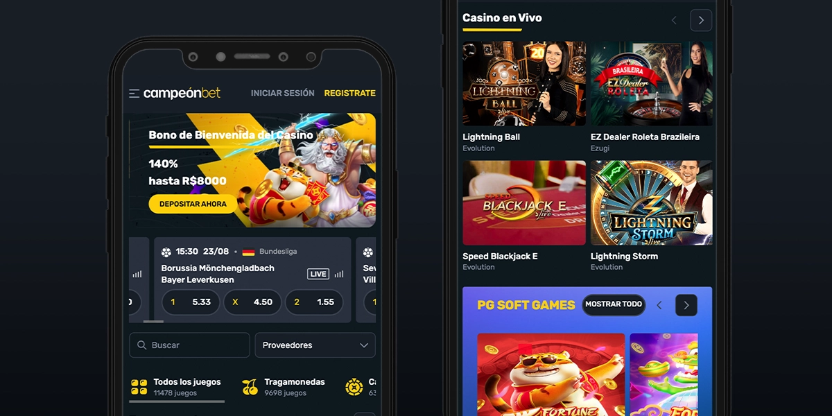 imagen ilustrativa Campeonbet Casino App