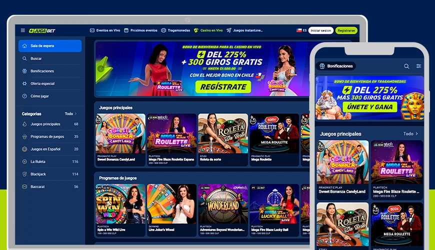 imagen ilustrativa Casino en vivo Jugabet