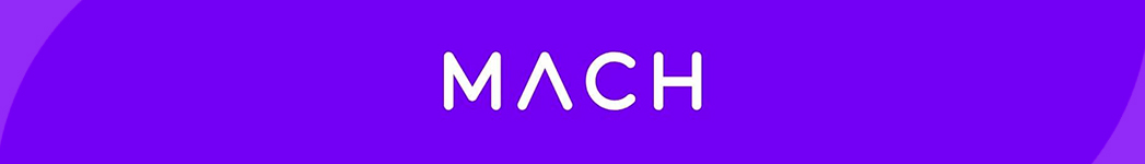 La imagen muestra el logotipo de Mach
