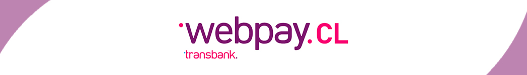 La imagen muestra el logotipo de Webpay